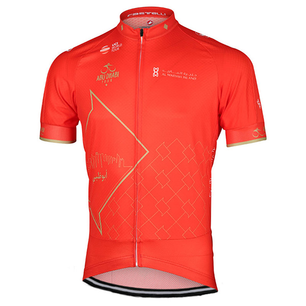 2017 Maglia Abu Dhabi Tour arancione